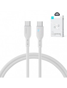 USB C - USB C-kabel 100W 1,2m Joyroom S-CC100A13 - vit