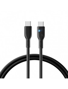 USB C - USB C-kabel 100W 1,2m Joyroom S-CC100A13 - svart