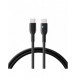 USB C - USB C-kabel 100W 1,2m Joyroom S-CC100A13 - svart