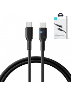 USB C - USB C-kabel 100W 1,2m Joyroom S-CC100A13 - svart