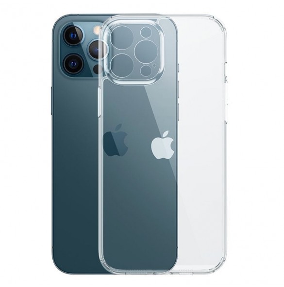 Joyroom Crystal Series hållbart telefonfodral för iPhone 12 Pro Max transparent (JR-BP855)