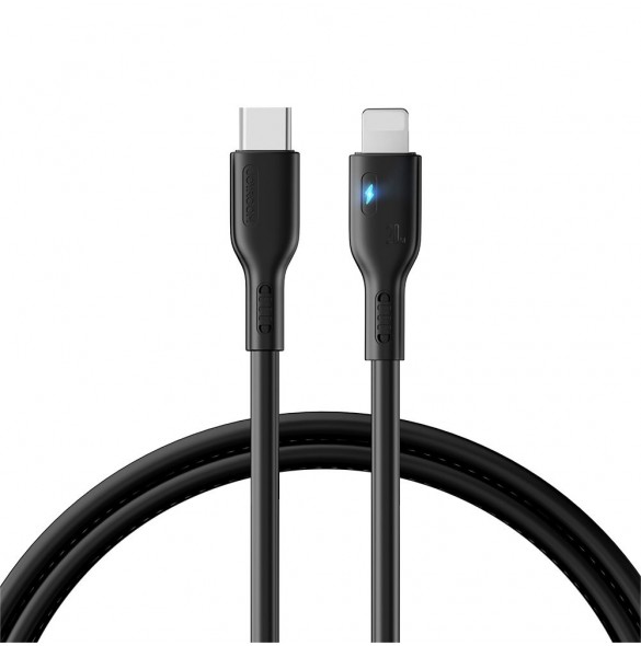 USB C - Lightning 20W 1,2 m kabel Joyroom S-CL020A13 - Svart