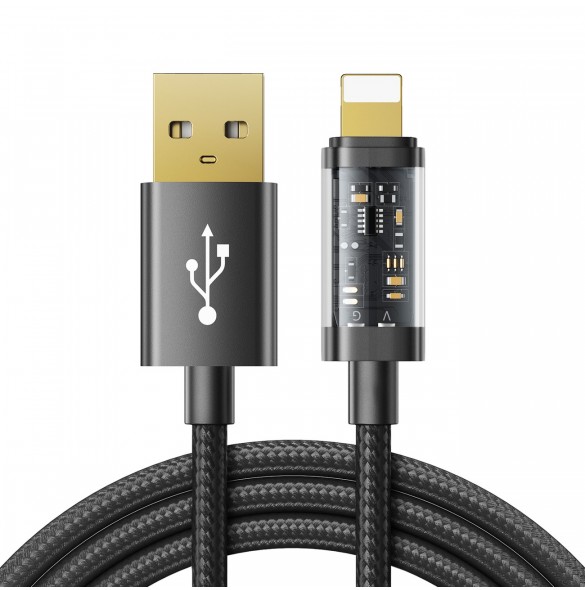 Joyroom USB-kabel - Blixtsnabb laddning Power Delivery 20 W 1,2 m svart (S-UL012A12)