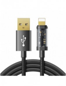 Joyroom USB-kabel - Blixtsnabb laddning Power Delivery 20 W 1,2 m svart (S-UL012A12)