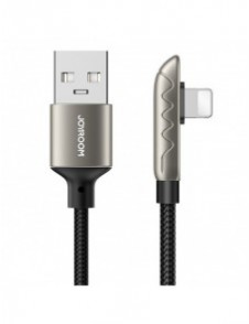 Joyroom USB-kabel - Lightning Laddning / Dataöverföring 2,4A 1,2m Silver (S-1230K3)