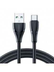 Joyroom USB - USB C 3A kabel Surpass Series för snabb laddning och dataöverföring 3 m svart (S-UC027A11)