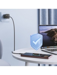 Joyroom USB - USB C 3A kabel Surpass Series för snabb laddning och dataöverföring 3 m svart (S-UC027A11)