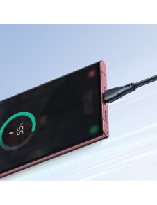 Joyroom USB - USB C 3A kabel Surpass Series för snabb laddning och dataöverföring 3 m svart (S-UC027A11)