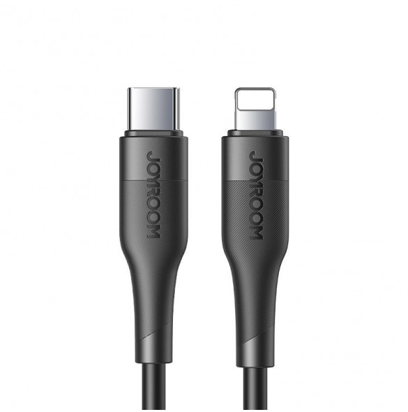 Joyroom snabbladdningskabel USB C - Lightning Power Delivery 2,4 A 20 W 1,2 m svart (S-1224M3)