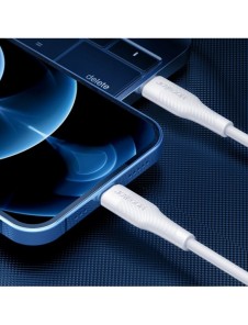Joyroom snabbladdningskabel USB C - Lightning Power Delivery 2,4 A 20 W 1,2 m svart (S-1224M3)