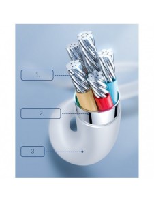 Joyroom snabbladdningskabel USB C - Lightning Power Delivery 2,4 A 20 W 1,2 m svart (S-1224M3)