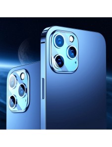 Joyroom Mirror Series Full Camera Härdat glas Kameralins för iPhone 12 Transparent (JR-PF730)