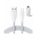 Joyroom-kabel USB - Lightning 2.4A Surpass Series 3 m vit (S-UL012A11)