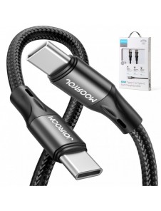 Joyroom snabbladdnings-/datakabel USB Typ C - USB Typ C PD 60W 2m svart (S-2030N1-60)
