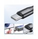 Joyroom snabbladdnings-/datakabel USB Typ C - USB Typ C PD 60W 2m svart (S-2030N1-60)