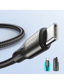 Joyroom snabbladdnings-/datakabel USB Typ C - USB Typ C PD 60W 2m svart (S-2030N1-60)