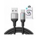 Joyroom USB-kabel - USB C 3A för snabb laddning och dataöverföring A10 Series 3 m svart (S-UC027A10)