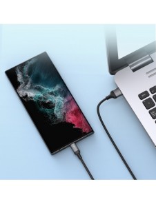 Joyroom USB-kabel - USB C 3A för snabb laddning och dataöverföring A10 Series 3 m svart (S-UC027A10)