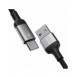 Joyroom USB-kabel - USB C 3A för snabb laddning och dataöverföring A10 Series 3 m svart (S-UC027A10)