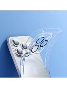 Joyroom 14Q Fodral iPhone 14 Plus Fodral Fodral med kamerafodral Transparent (JR-14Q3 transparent)