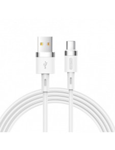 Joyroom USB - USB Typ C-kabel 2,4A 1,2 m (S-1224N2 Vit)