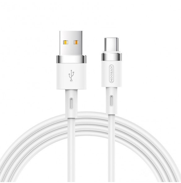 Joyroom USB - USB Typ C-kabel 2,4A 1,2 m (S-1224N2 Vit)