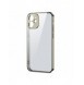 Joyroom New Beauty Series ultratunt fodral med elektropläterad ram för iPhone 12 Pro golden (JR-BP743)