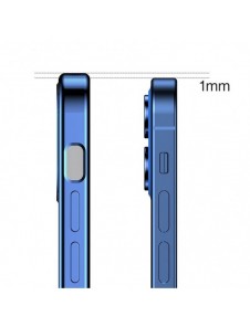 Joyroom New Beauty Series ultratunt skal med elektropläterad ram för iPhone 12 Pro Max golden (JR-BP744)