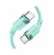 Joyroom-kabel USB Typ C - USB Typ C PD 60W 1,2 m grön (S-1230N9)