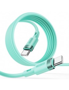 Joyroom-kabel USB Typ C - USB Typ C PD 60W 1,2 m grön (S-1230N9)