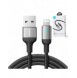 Joyroom USB - Lightning 2.4A A10 Series-kabel 3 m svart (S-UL012A10)