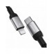 Joyroom-kabel USB C - Lightning 20W A10-serien 2 m svart (S-CL020A10)