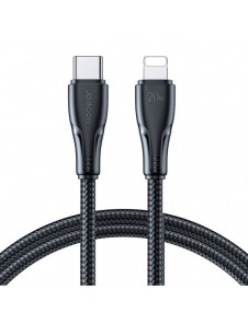 Joyroom USB C - Lightning 20W Surpass Series-kabel för snabb laddning och dataöverföring 2 m svart (S-CL020A11)