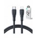 Joyroom USB C - Lightning 20W Surpass Series-kabel för snabb laddning och dataöverföring 2 m svart (S-CL020A11)