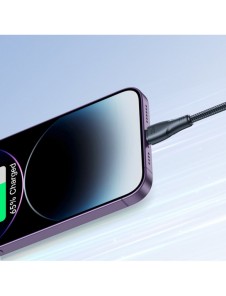 Joyroom USB C - Lightning 20W Surpass Series-kabel för snabb laddning och dataöverföring 2 m svart (S-CL020A11)