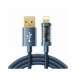 Joyroom USB-kabel - Lightning för laddning/dataöverföring 2,4A 20W 1,2m blå (S-UL012A12)
