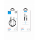 Joyroom Sharp Series snabbladdningskabel USB-A - USB-C 3A 1,2 m svart (S-M411)