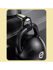 Joyroom Mermaid series USB - Lightning-kabel 2,4A 1,2m svart (S-1230K6)