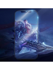 Joyroom Knight Series 2,5D helskärmsspel härdat glas för iPhone 12 mini svart (JR-PF625)