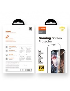 Joyroom Knight Series 2,5D helskärmsspel härdat glas för iPhone 12 mini svart (JR-PF625)