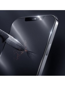 Joyroom Knight Series 2,5D helskärmsspel härdat glas för iPhone 12 mini svart (JR-PF625)