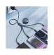 4in1 USB-kabel USB-A - USB-C / 2 x Lightning / Micro för laddning och dataöverföring 1,2m Joyroom S-1T4018A18 - svart