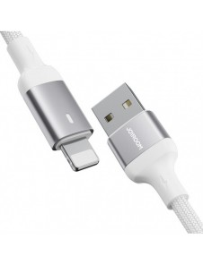 Joyroom USB - Lightning 2.4A A10 Series-kabel 3 m vit (S-UL012A10)