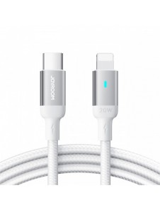 Joyroom-kabel USB C - Lightning 20W A10-serien 2 m vit (S-CL020A10)
