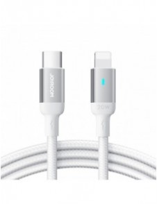 Joyroom-kabel USB C - Lightning 20W A10-serien 2 m vit (S-CL020A10)