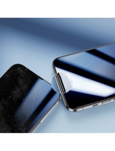 Joyroom Knight 2,5D TG härdat glas för iPhone 14 Plus helskärm med ram genomskinlig (JR-H03)