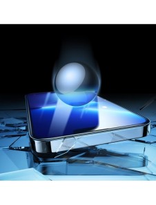 Joyroom Knight 2,5D TG härdat glas för iPhone 14 Plus helskärm med ram genomskinlig (JR-H03)