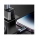 Lightning-kabel - USB A 2,4A 1,2m med LED-display Joyroom S-AL012A16 - svart