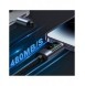 Lightning-kabel - USB A 2,4A 1,2m med LED-display Joyroom S-AL012A16 - svart