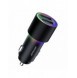 Joyroom billaddare 2 x USB med bakgrundsbelysning 24W svart (JR-CL10)
